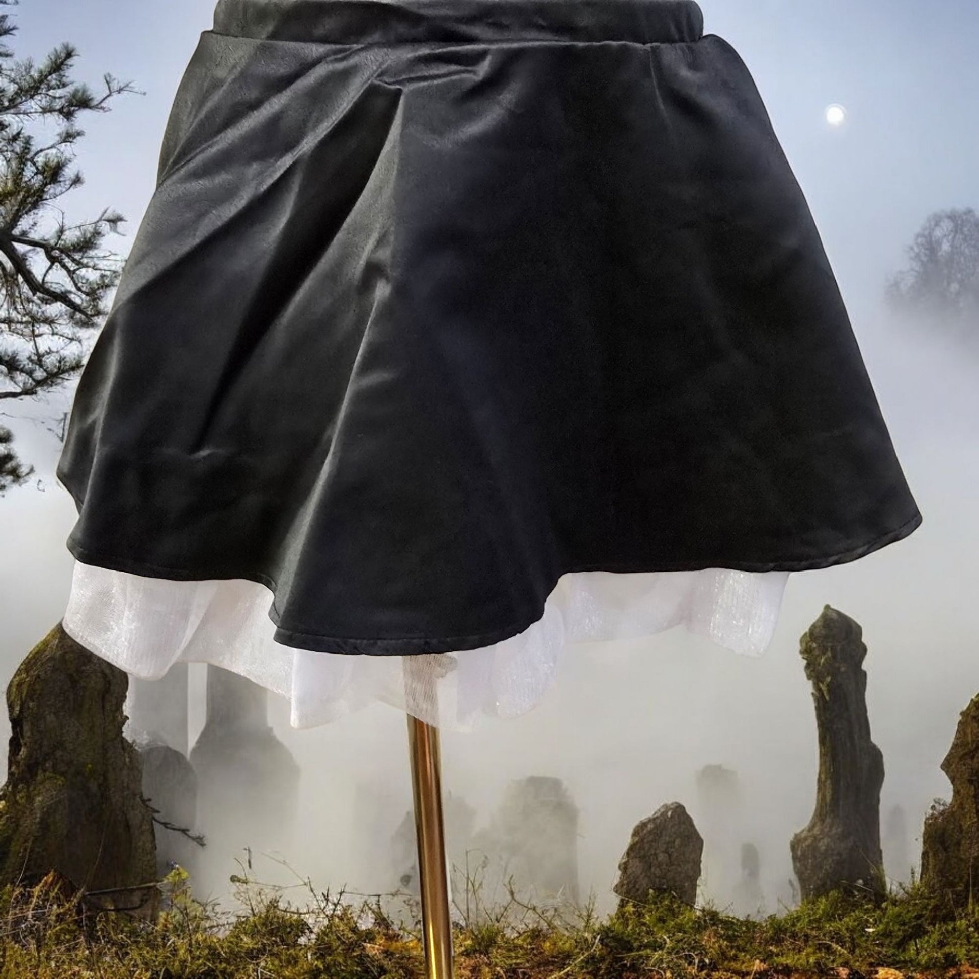 Scratch Ur Back Cat Costume Skirt Set Black -  - Costumes