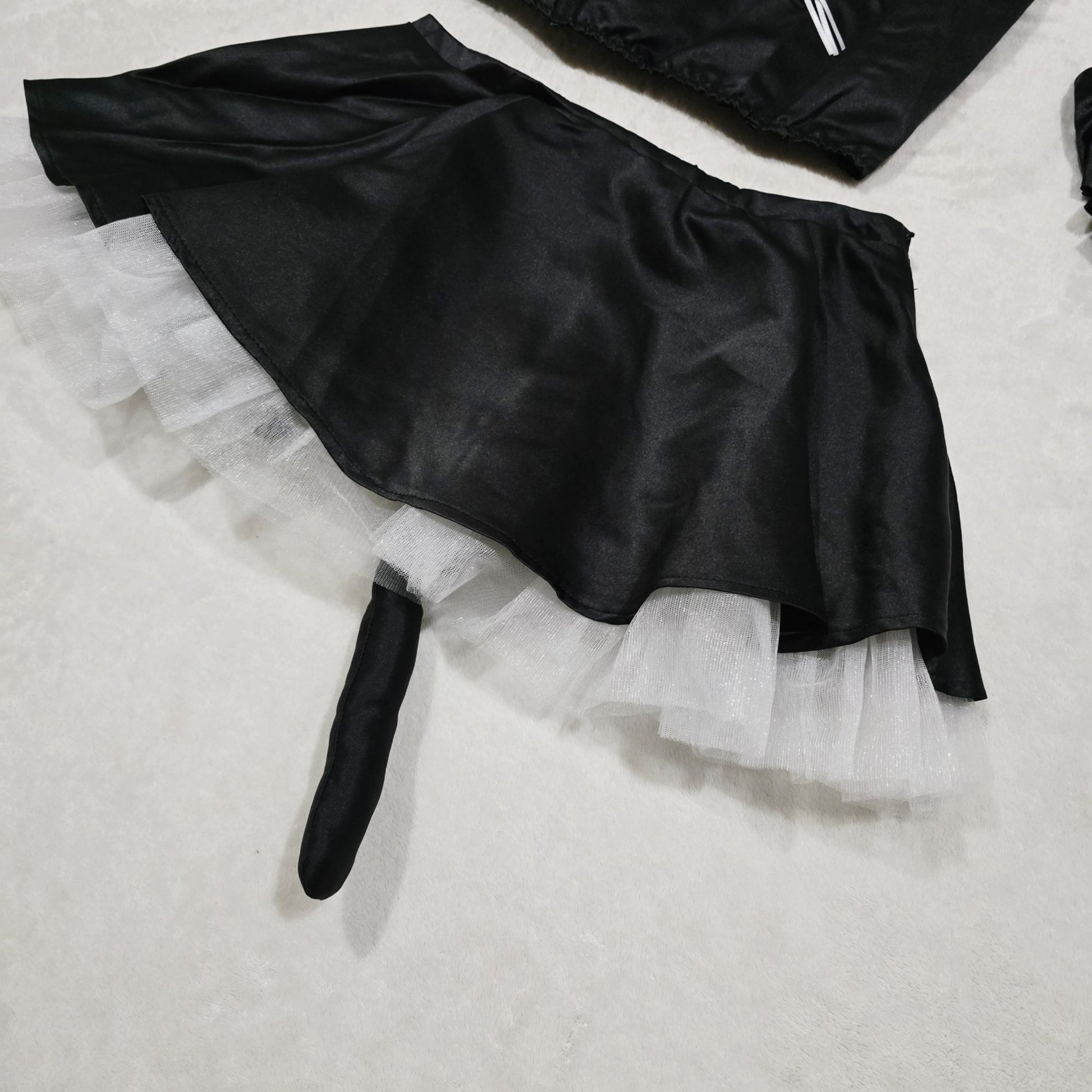 Scratch Ur Back Cat Costume Skirt Set Black -  - Costumes