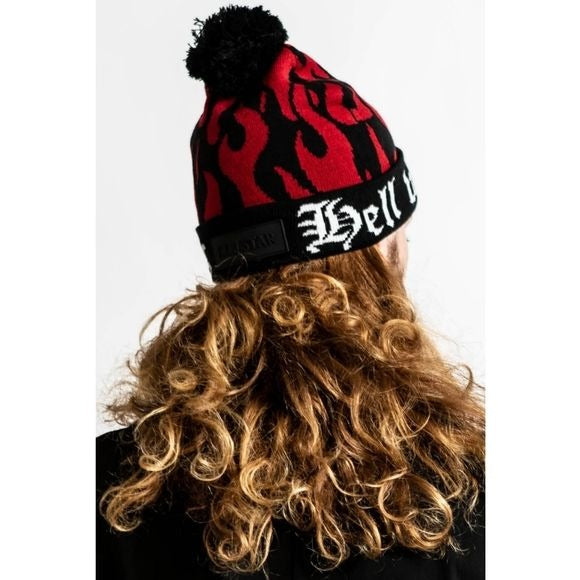 Killstar Boring Beanie | Black Super Soft Cotton - Killstar - Beanies