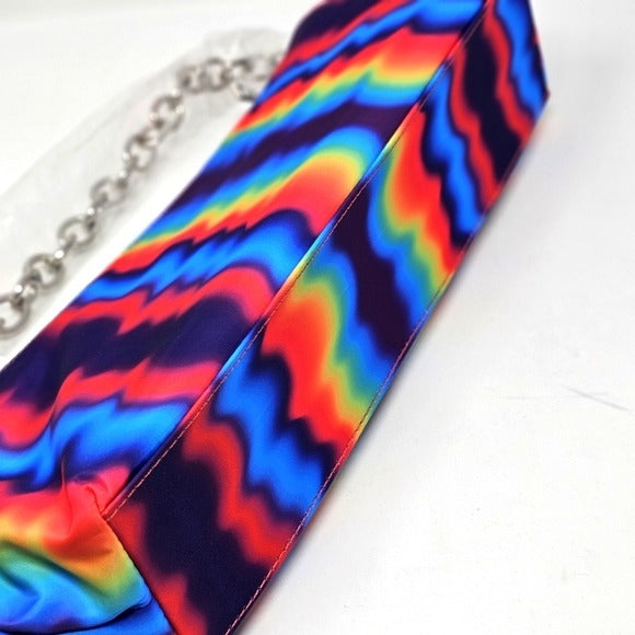 Hypnotic Mist Insulated Wine Bag | Trippy Colors Shoulder Bag - Dolls Home - Crossbody Bag