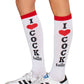 Cocktails Knee High Socks -  - Hosiery