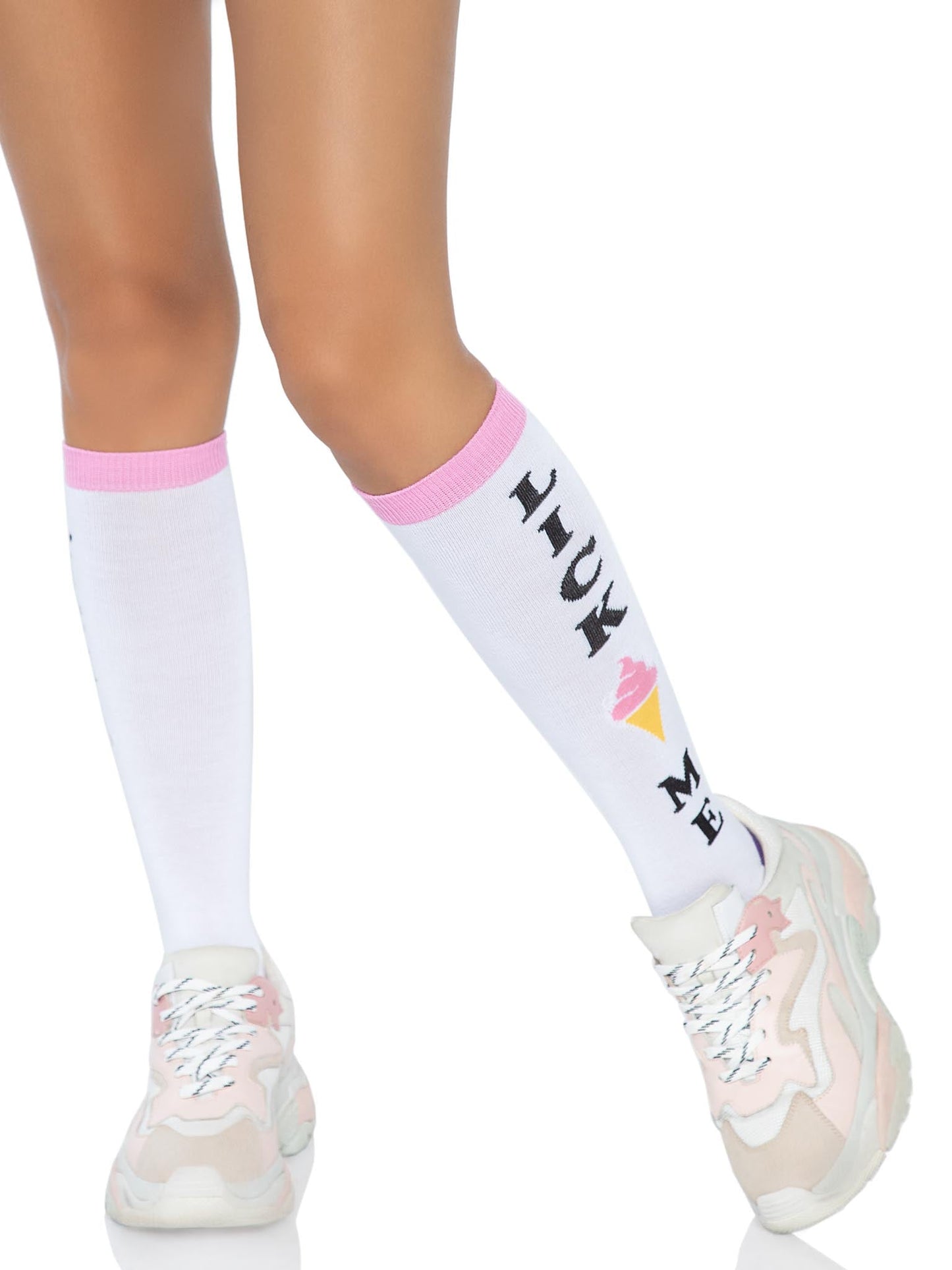 Lick Me Knee Socks -  - Hosiery