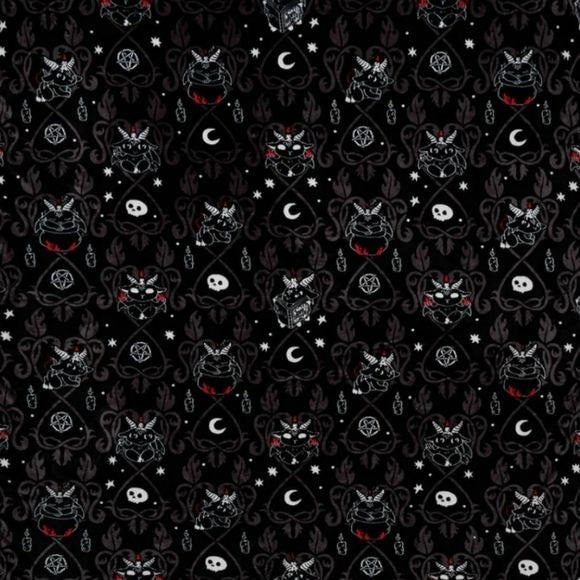 Devil Details Blanket | Super Soft Gothic Graphics - Killstar - Blankets