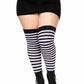 Cari Striped Stockings