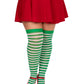 Cari Striped Stockings