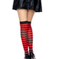 Cari Striped Stockings -  - Hosiery