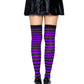Cari Striped Stockings -  - Hosiery