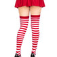 Cari Striped Stockings -  - Hosiery