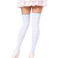 Cari Striped Stockings -  - Hosiery