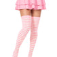 Cari Striped Stockings -  - Hosiery