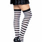 Cari Striped Stockings -  - Hosiery