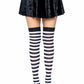 Cari Striped Stockings -  - Hosiery
