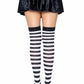 Cari Striped Stockings -  - Hosiery