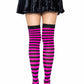 Cari Striped Stockings -  - Hosiery