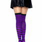 Cari Striped Stockings -  - Hosiery
