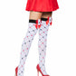 Card Suit Thigh High Stockings -  - Thigh Highs