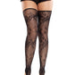 Zenya Toe Loop Footless Thigh Highs -  - Hosiery