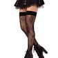 Occult Net Thigh Highs - Gothic Fishnet Stockings - Alternative Fashion Hosiery -  - Fishnet Thigh Highs