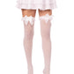 Calliope Striped Thigh Highs - Gothic Hosiery - Alternative Fashion Stockings -  - Thigh High Stockings