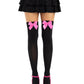 Kay Opaque Thigh Highs - Gothic Thigh High Stockings