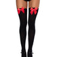 Kay Opaque Thigh Highs - Gothic Thigh High Stockings