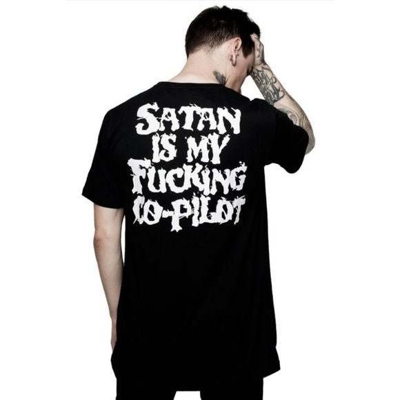 Copilot Dead BF T-Shirt | Black Rare Graphics - Killstar - Tops