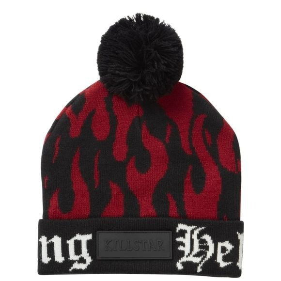 Killstar Boring Beanie | Black Super Soft Cotton - Killstar - Beanies