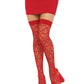 Amore Heart Net Thigh Highs -  - Hosiery