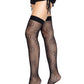 Moody Fishnet Thigh Highs -  - Hosiery