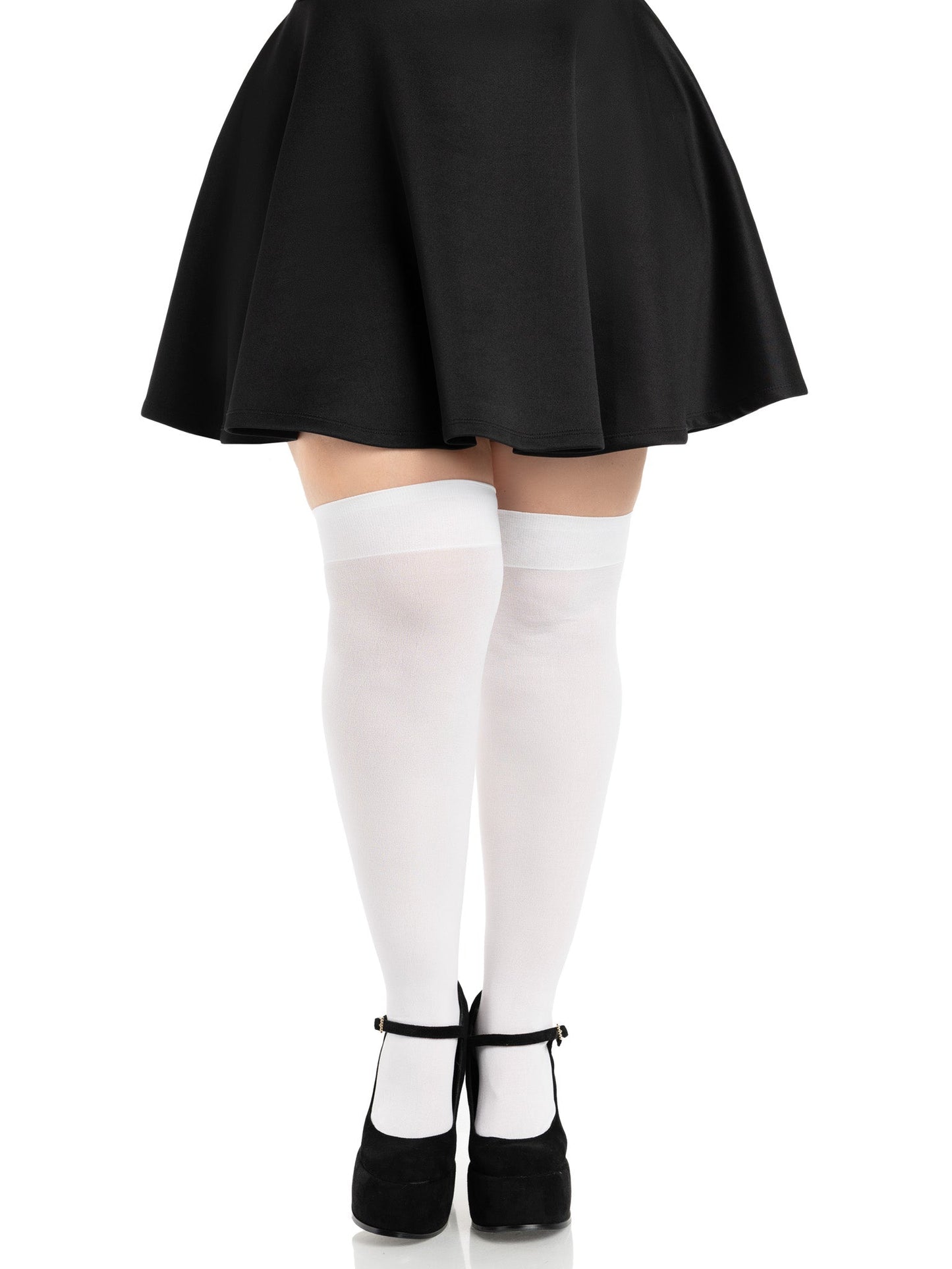 Luna Thigh High Stockings – Goth Accessory for Night Dominance