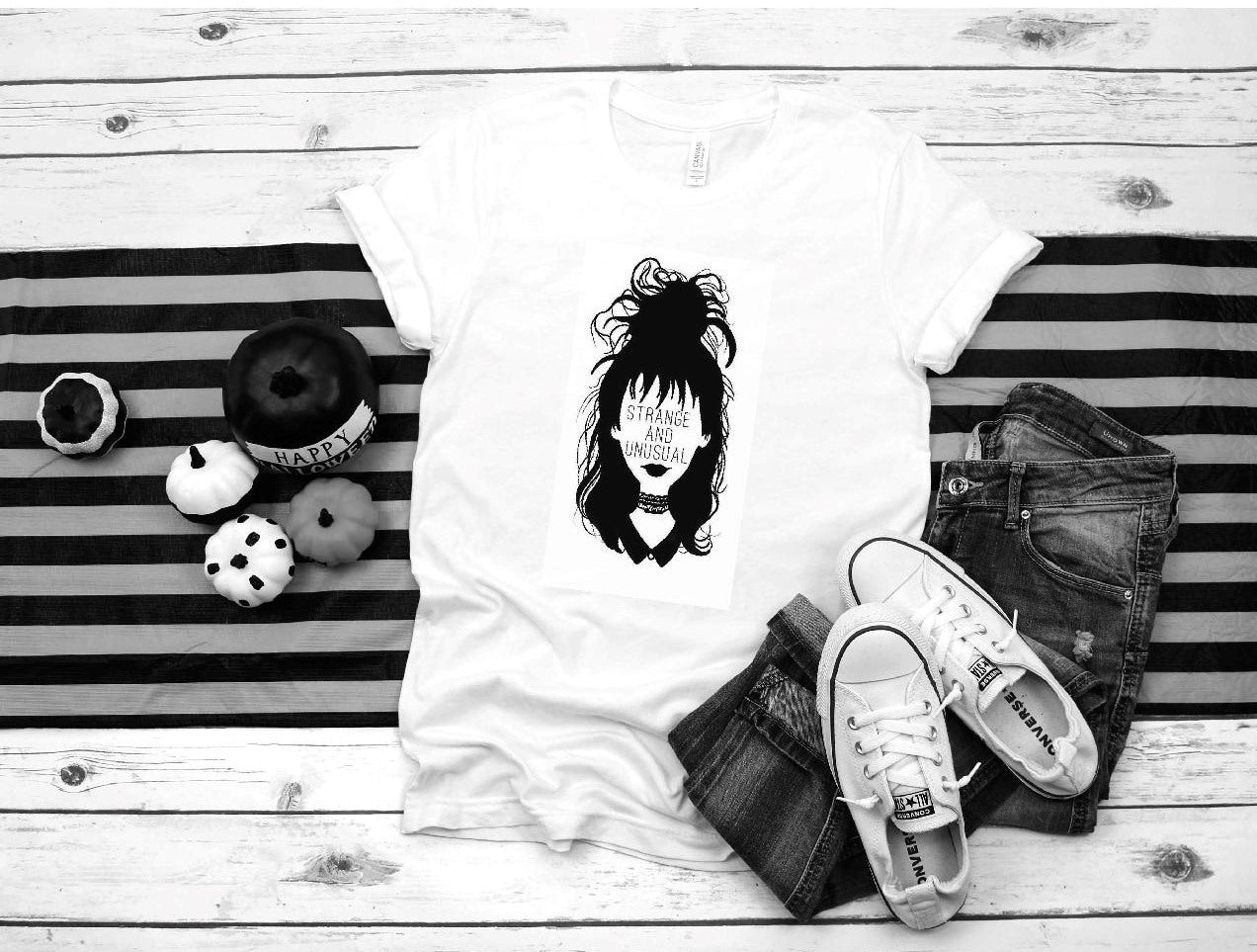 "Strange & Unusual" Tee - Unisex Shirt -  - Shirts