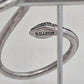 Killstar Temptation Snake Earring Black Crystal Darkened Silver Right Ear Cuff