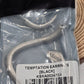 Killstar Temptation Snake Earring Black Crystal Darkened Silver Right Ear Cuff