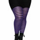 Jada Striped Women's Tights - Bold and Fun