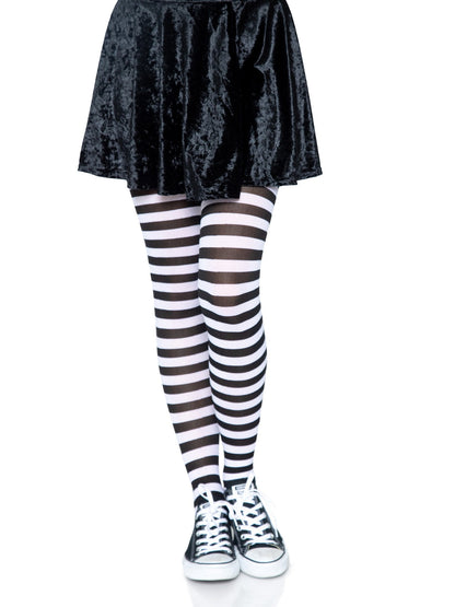 Jada Striped Women's Tights - Bold and Fun -  - Hosiery