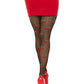 Cherry Pie Dotted Tights - Rockabilly Hosiery - Retro Pin Up Tights -  - Tights