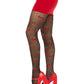 Cherry Pie Dotted Tights - Rockabilly Hosiery - Retro Pin Up Tights -  - Tights