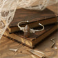 Sunstone & Moonstone Wire Wrap Cuff – 925 Over Copper – Joy & Intuition Talisman -  - Jewelry