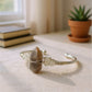 Sunstone & Moonstone Wire Wrap Cuff – 925 Over Copper – Joy & Intuition Talisman -  - Jewelry