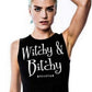 Skater Dress | Witchy & Bitchy | Button Back Black Skater Dress - Killstar - Dresses