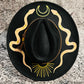 Vegan Felt Hat - XL Brim - Western Snakes -  - 