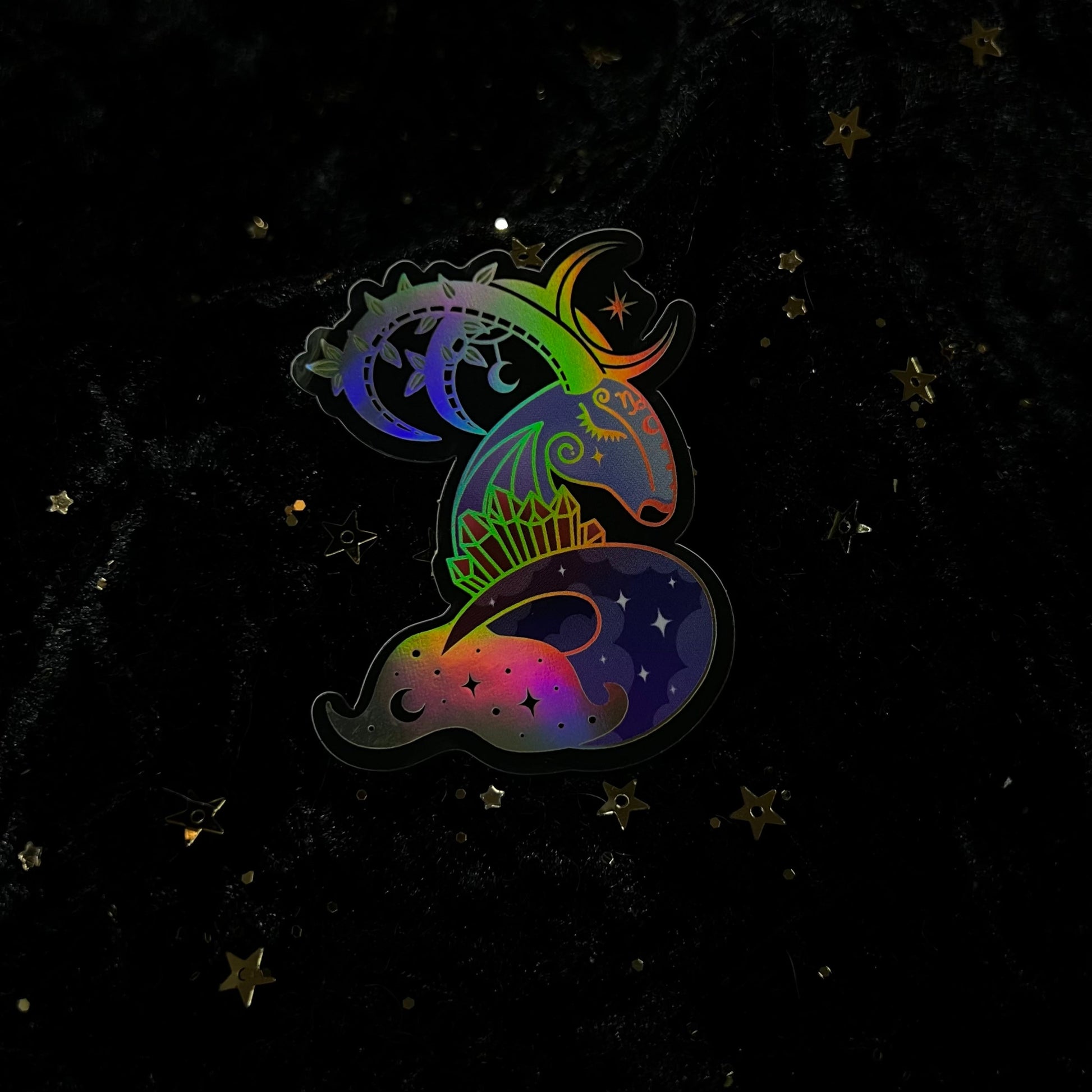 crystals for the zodiacs sticker -  - 