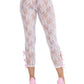 Flora Capri Footless Capri Tights -  - Hosiery