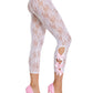 Flora Capri Footless Capri Tights -  - Hosiery