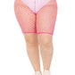 Troublemaker Fishnet Biker Shorts