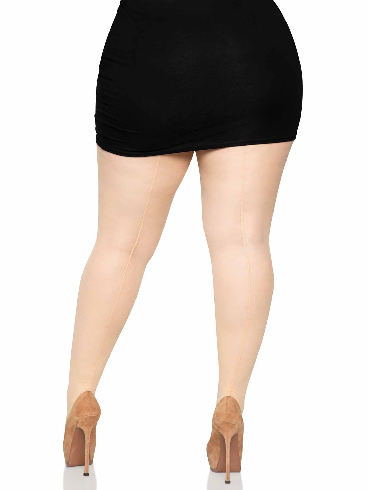 Cadi Sheer Backseam Pantyhose