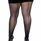 Cadi Sheer Backseam Pantyhose