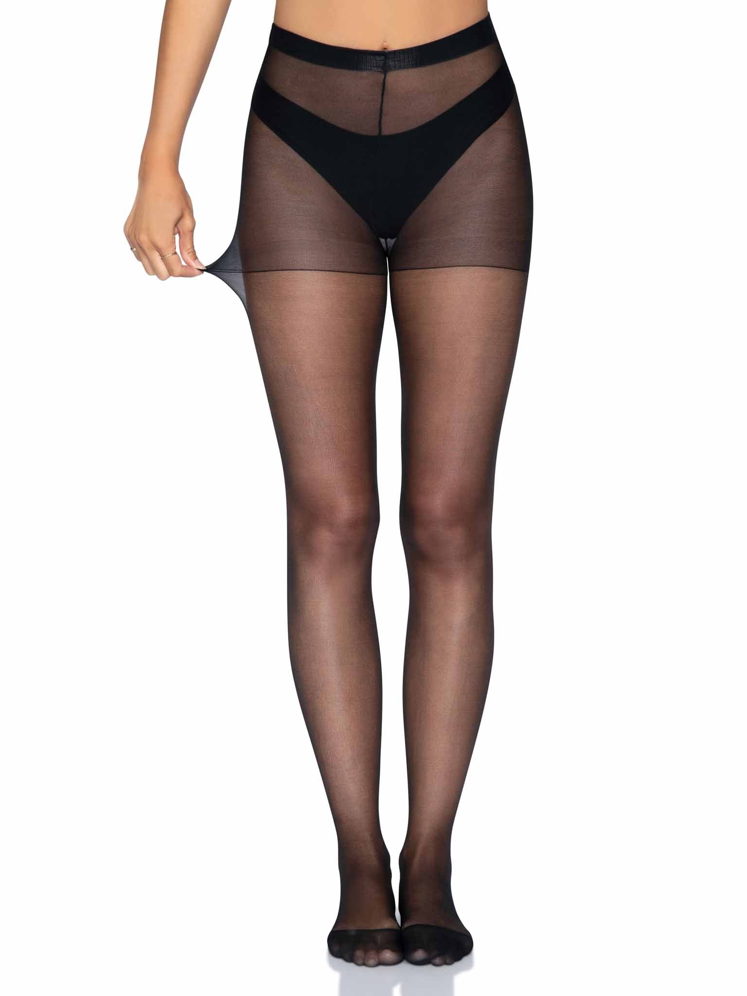 Cadi Sheer Backseam Pantyhose -  - Hosiery