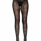 Spiderweb Lace Tights - Gothic Halloween Hosiery - Alternative Fashion Tights -  - Hosiery