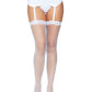 Gwen Fishnet Thigh High Stockings -  - Hosiery